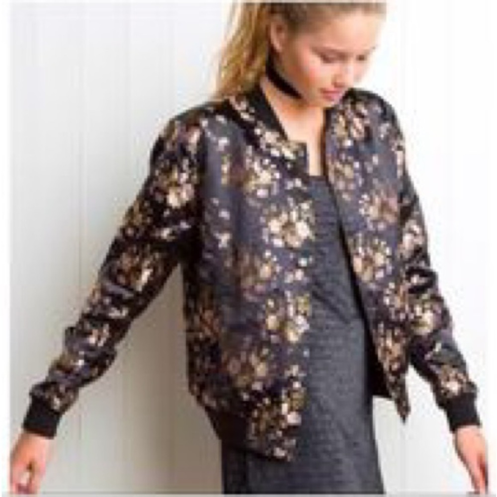Brandy Melville cherry blossom jacket like new